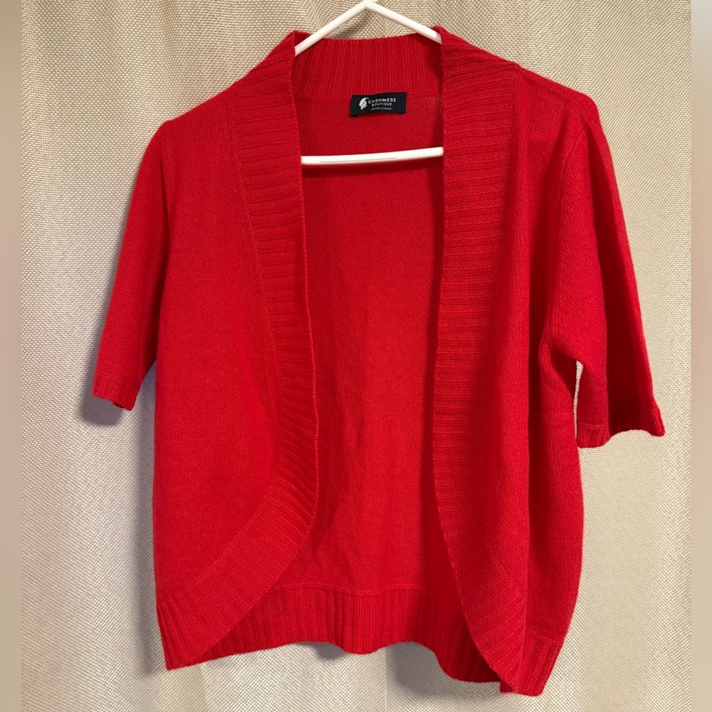 Cardigan shorts sleeve Cashmere Boutique in good condition